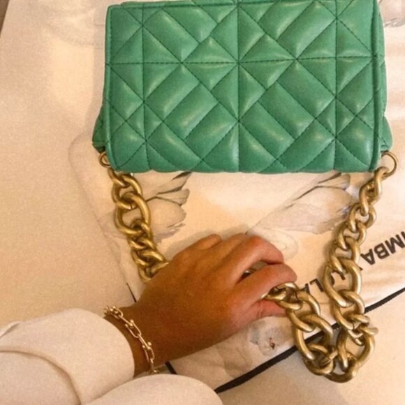 14K Gold filled "Tiffany" Chain Bracelet - Picture 2 of 4